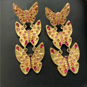 Butterfly earrings